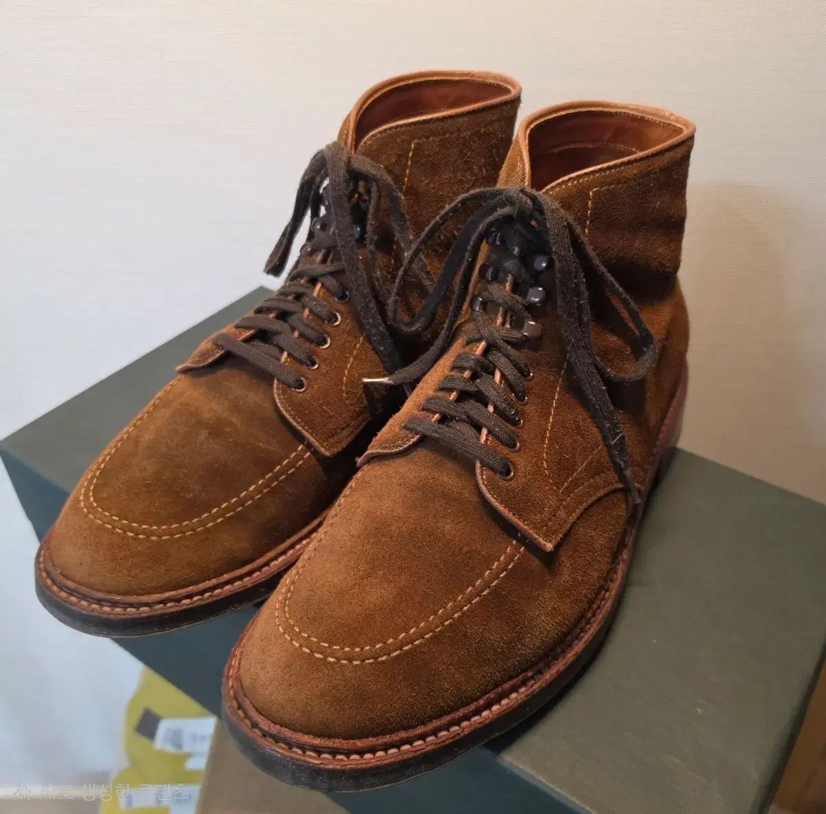 ALDEN 4011HC スナッフスウェード インディブーツ