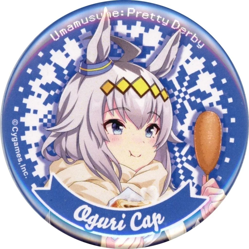 ウマ娘 ハピネスチャンス オグリキャップ 缶バッジ ハピチャンクジ 中古】バッジ・ピンズ オグリキャップ 「ウマ娘 プリティーダービー