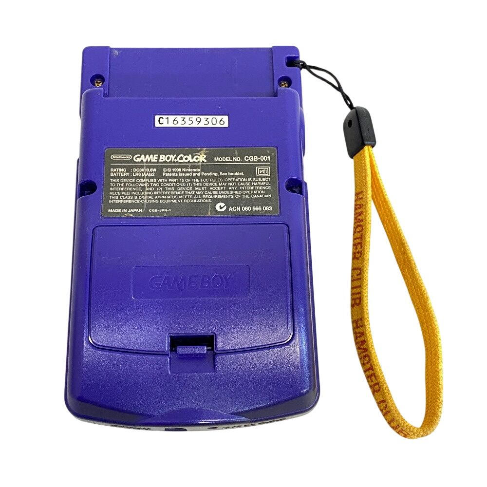 Nintendo 任天堂 CGB-001 完動品 本体 カセット まとめて 計6点セット たまごっち ポケモン 平成 レトロ ゲームボーイカラー ゲームハード