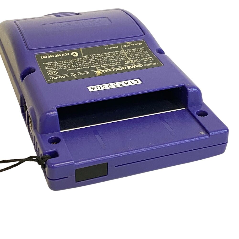 Nintendo 任天堂 CGB-001 完動品 本体 カセット まとめて 計6点セット たまごっち ポケモン 平成 レトロ ゲームボーイカラー ゲームハード