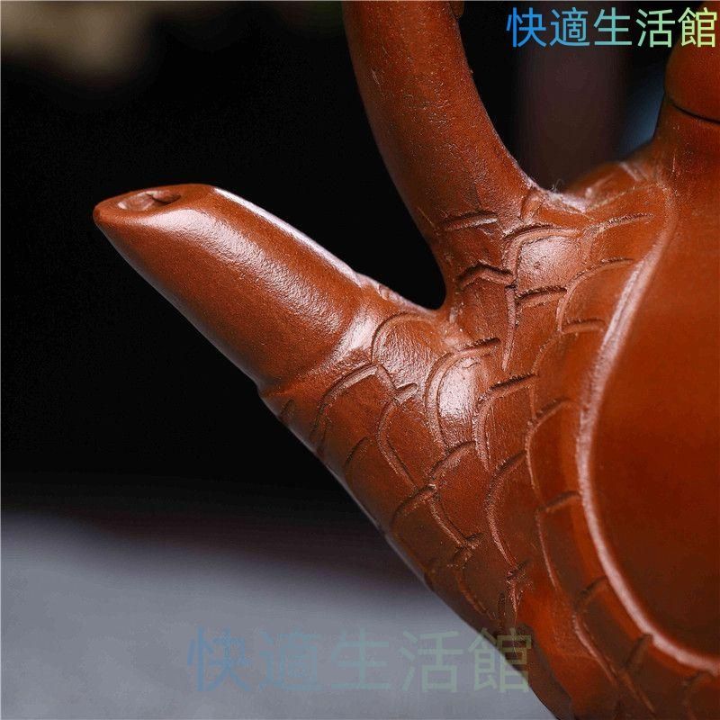猿の壺紫砂壺 中国古美術 紫泥急須・茶壺・茶道具置物・古置物 gyp624
