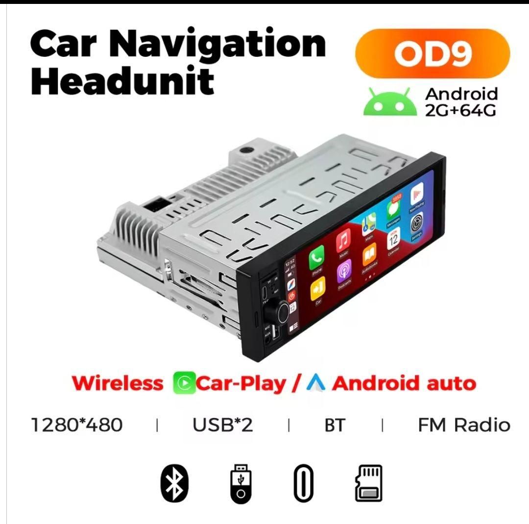 MEKEDE カーラジオ 1din 6.86 インチマルチメディア OD9 - メルカリ