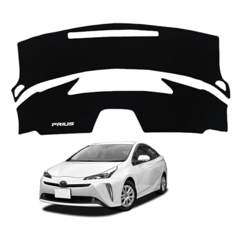 ZdeduoCar ダッシュボードマット トヨタ プリウス Prius 50系に適用 専用設計 UVカット 断熱フランネル ダッシュボードカバー 反射軽減 滑り止め仕様 ダッシュボード 保護マット 簡単取付 インテリア保護ts a3971b6d