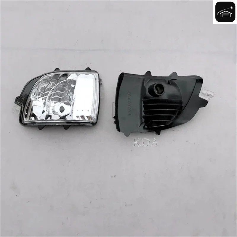 左右サイドミラーターンシグナルライトランプカバー ボルボ XC90 2007 - 15