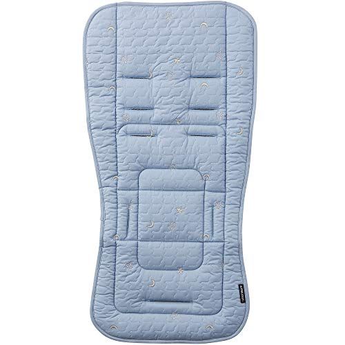 AIRBUGGY(エアバギー) TioTio STROLLER MAT SKY ティオティオ ストローラーマット (スカイ) 0か月~ AB6601 抗菌 抗ウイルス 防汚 洗濯機OK 他社ベビーカーOK ３点 ５点式 ベビーカー