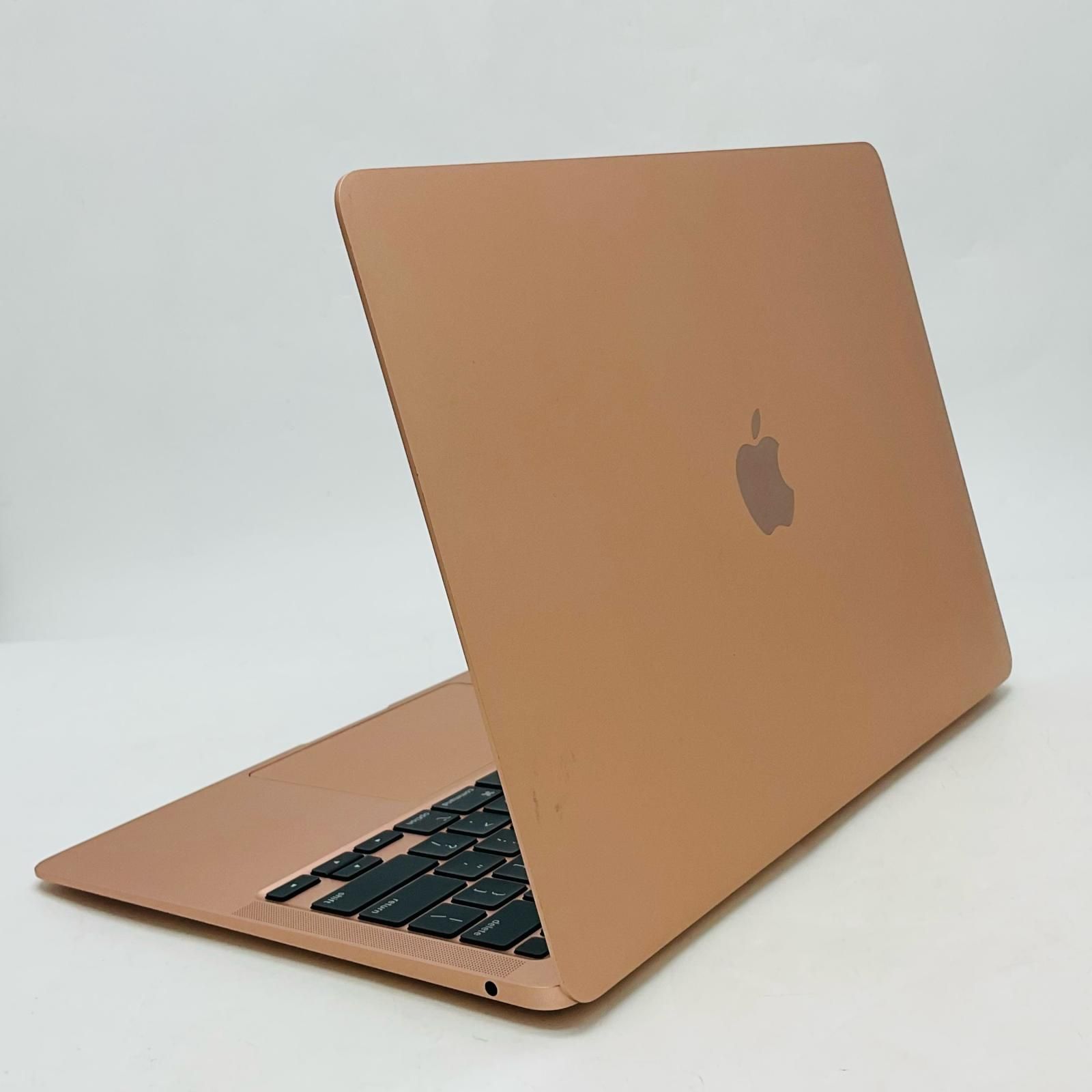 【全額返金保証】【最速発送】Apple MacBook Air 13インチ 2020 Apple M1 8GB 256GB ゴールド 100% 美品 動作確認済