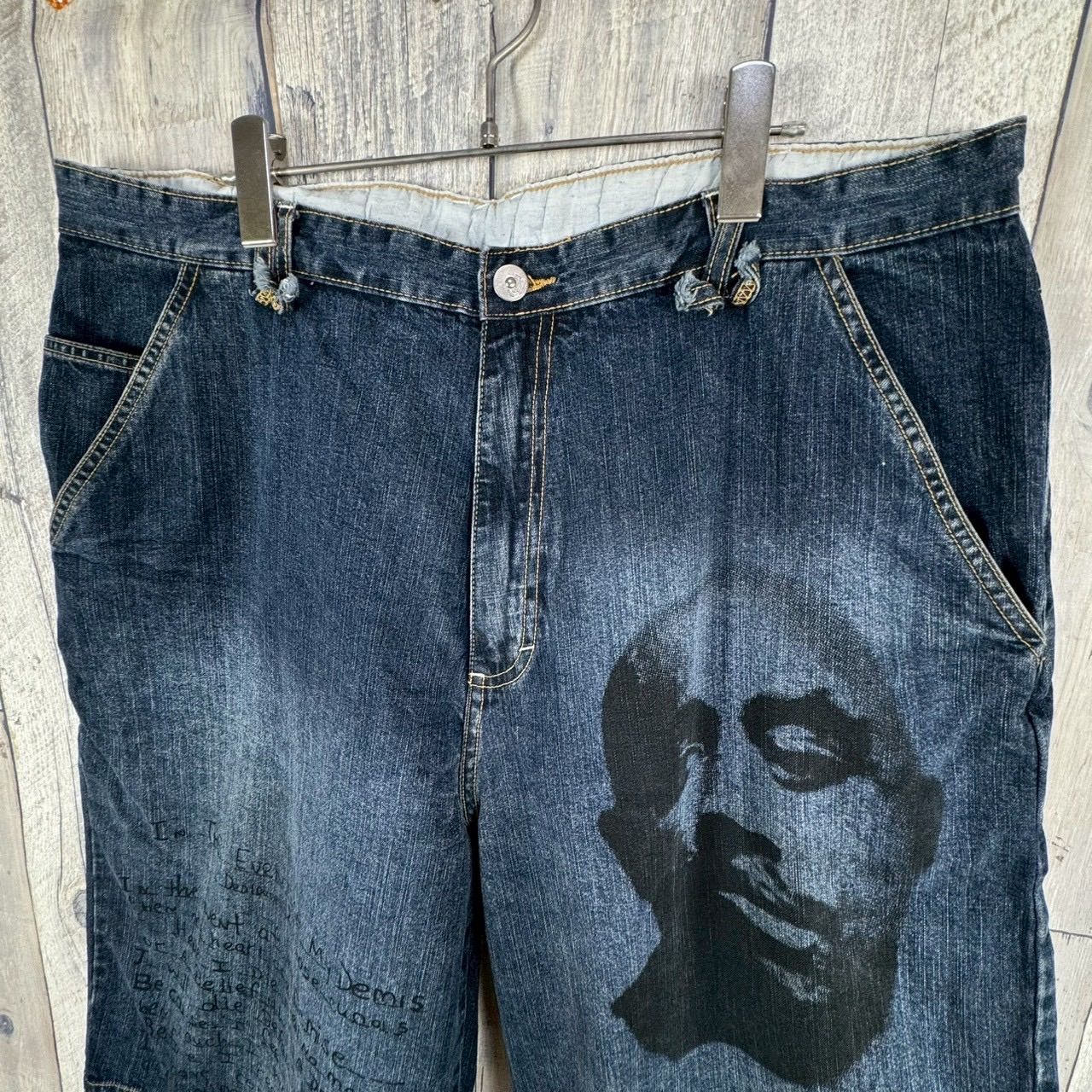 MAKAVELI マキャベリ マキャヴェリ ブランド 2pac baggy shorts 両面