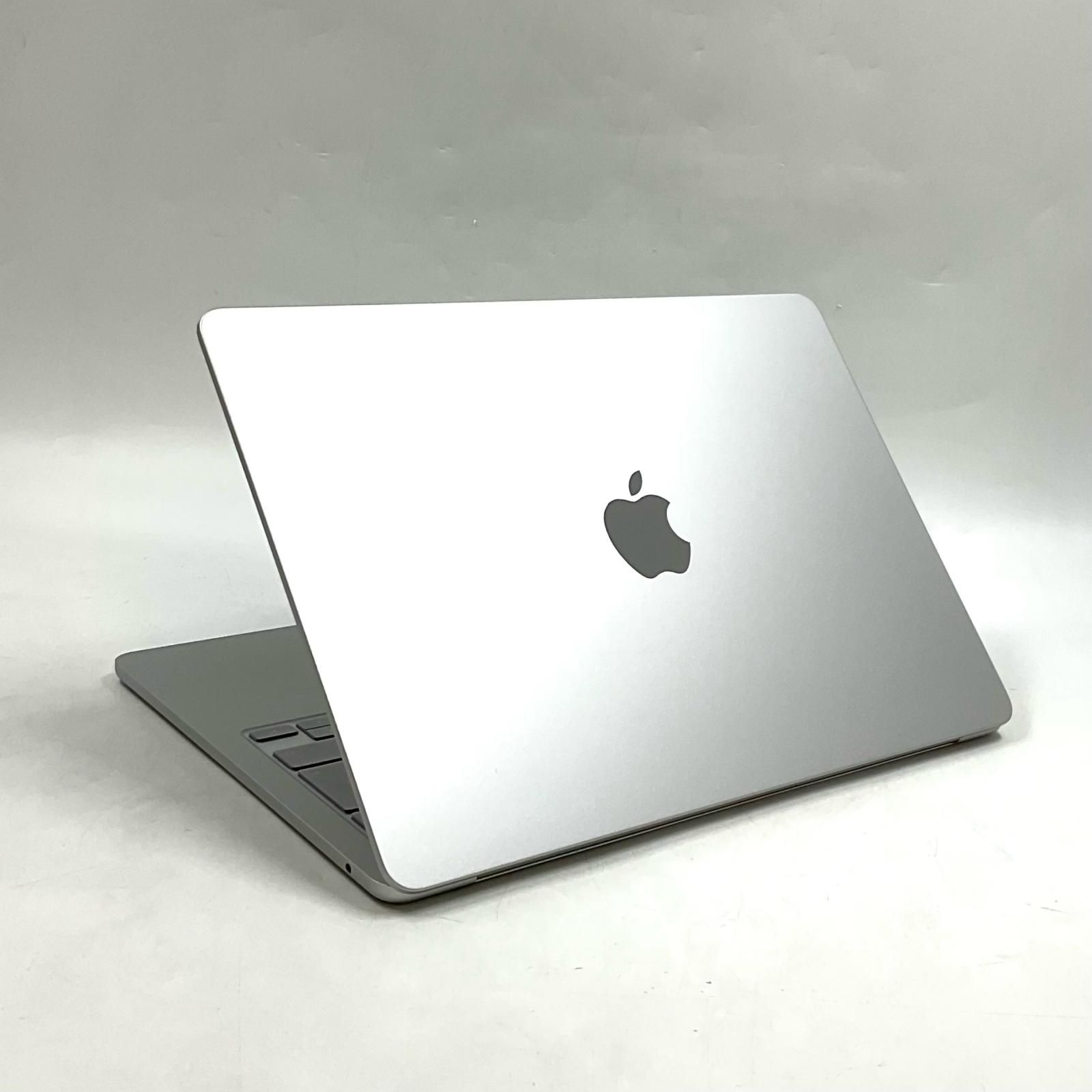 【全額返金保証】【最速発送】Apple MacBook Air 13インチ 2024 Apple M3 8GB 256GB シルバー 94% 美品 動作確認済