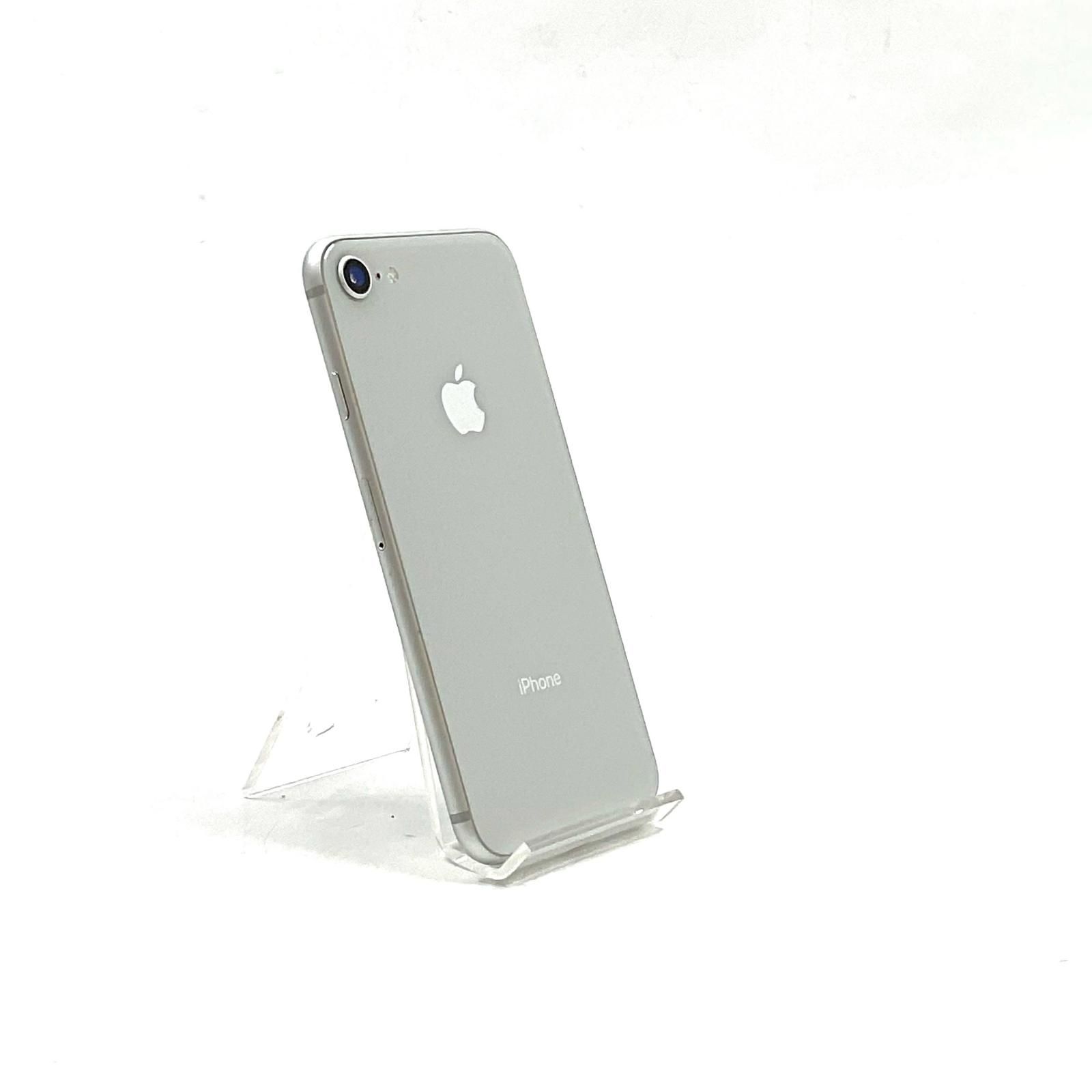 【全額返金保証】【最速発送】 iPhone 8 64GB シルバー Softbank 白ロム 動作確認済 72%