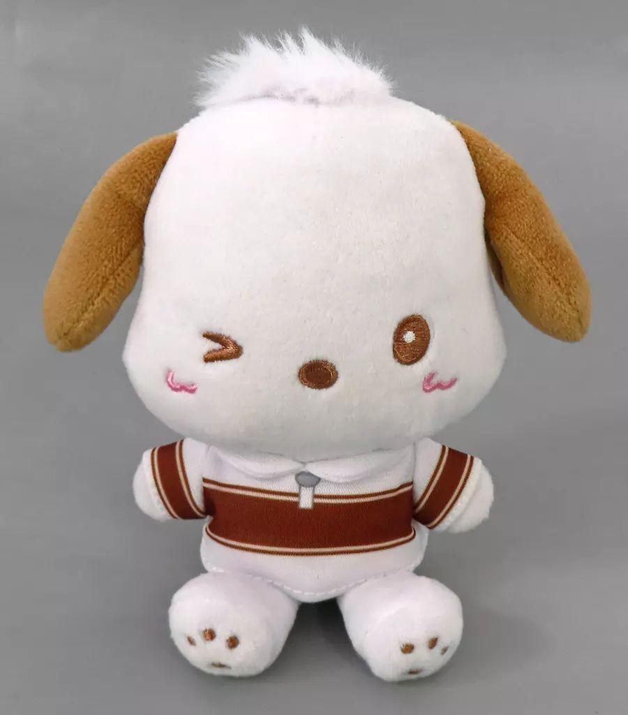 [Used] Plush Mascot Plush Toy Badge St. Rudolph Academy Junior High School & Pochacco Plush Toy Mascot “New Prince of Tennis x Sanrio Characters -SERVICE PLAY! -”