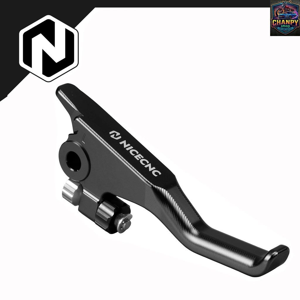 左側ショートハンドブレーキレバー STARK VARG EX MX 2024-2025 ビレット加工 パープルパーツ