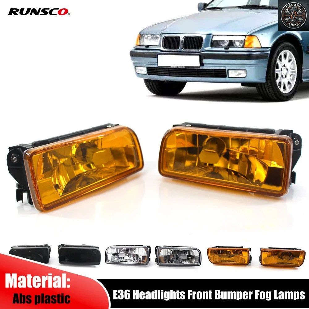 ヘッドライト 車用フォグランプ BMW 3シリーズ E36 318 320 323 325 328I 1992-1998 フロントバンパーフォグランプ H1ベース バルブなし