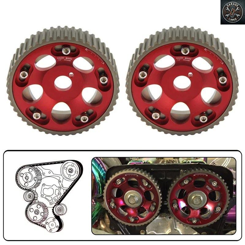 トヨタ スープラ JZA80 1JZ 2JZ ソアラ用カムギアプーリー 2個セット 