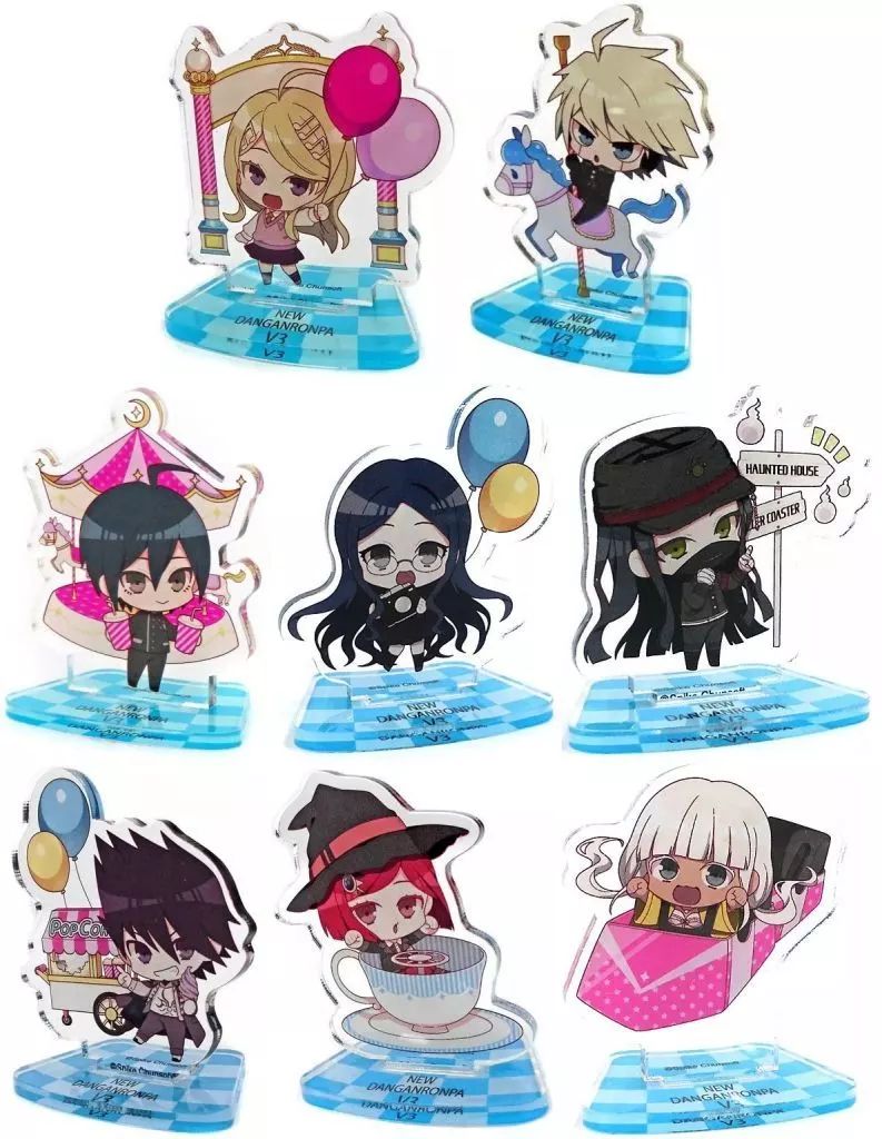 【中古】アクリルスタンド・アクリルパネル 全8種セット 「ニューダンガンロンパV3 みんなのコロシアイ新学期 in アニメガ×ソフマップ ミニアクリルスタンドコレクション A」 14,144円