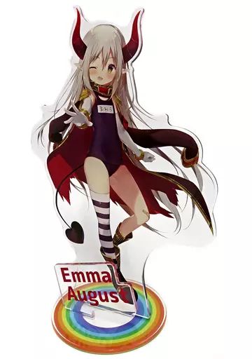 【中古】アクリルスタンド・アクリルパネル えま★おうがすと 大判アクリルスタンド 「にじさんじ 新ビジュアルグッズ第12弾」