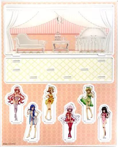 【中古】アクリルスタンド・アクリルパネル 集合 アクリルジオラマ 「戦姫絶唱シンフォギアXV POP UP SHOP in 新宿マルイ アネックス」