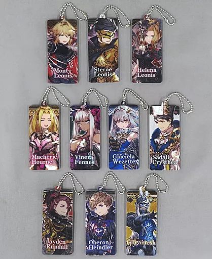 【中古】雑貨 全10種セット 「WAR OF THE VISIONS ファイナルファンタジー ブレイブエクスヴィアス 幻影戦争×SQUARE ENIX CAFE 第1期 幻影戦争2周年記念コラボ アクリルキーホルダーコレクション」