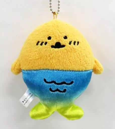 【中古】キーホルダー もぐらコロッケ(さかな) マスコットボールチェーン 「自分ツッコミくま」