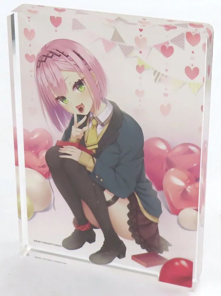 【中古】アクリルスタンド・アクリルパネル 谷風天音 アクリルブロック 「天使☆騒々 RE-BOOT!」