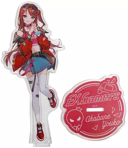 【中古】アクリルスタンド・アクリルパネル 赤羽葉子 アクリルスタンド 「バーチャルYouTuber にじさんじ」 EXゲーマーズ5周年記念