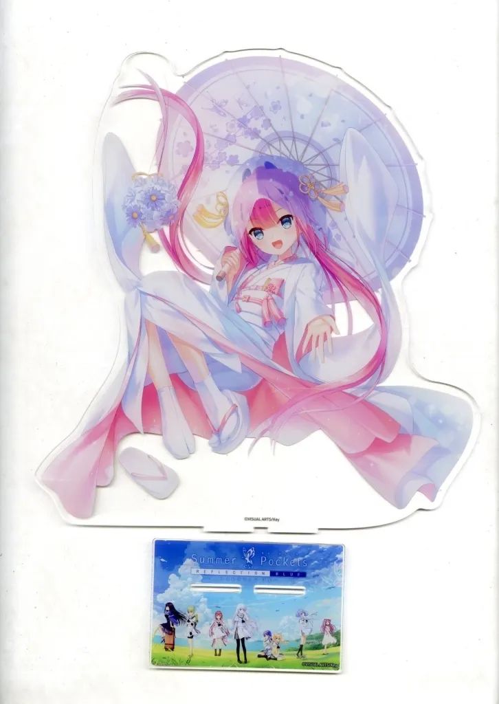 【中古】アクリルスタンド・アクリルパネル 神山識 ウェディングBIGアクリルフィギュア 「Eureka!くじ Summer Pockets アクリルくじ 第2弾」 S-5賞