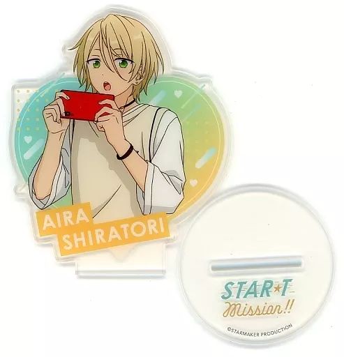 【中古】アクリルスタンド・アクリルパネル [単品] 白鳥藍良 特製アクリルスタンド 「あんさんぶるスターズ!!×NTTドコモ ALKALOID STAR★T Mission!!キャンペーン」 Cコース当選者限定グッズ