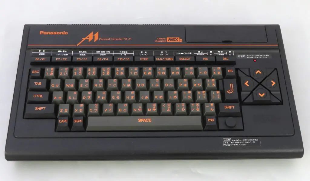 【中古】MSXハード MSX2本体 FS-A1 (黒)