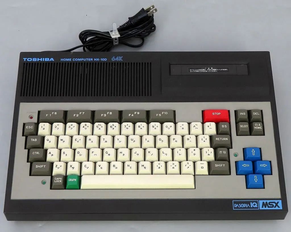 【中古】MSXハード MSX本体 PASOPIA IQ HX-10D (K)(黒)