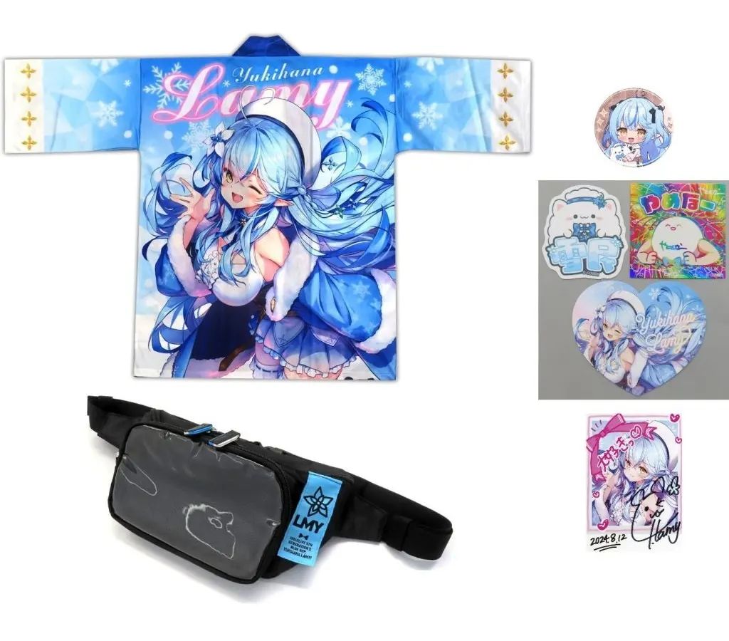 【中古】グッズセット [特典付き] 雪花ラミィ 活動4周年記念フルセット 「バーチャルYouTuber ホロライブ 雪花ラミィ 活動4周年記念」