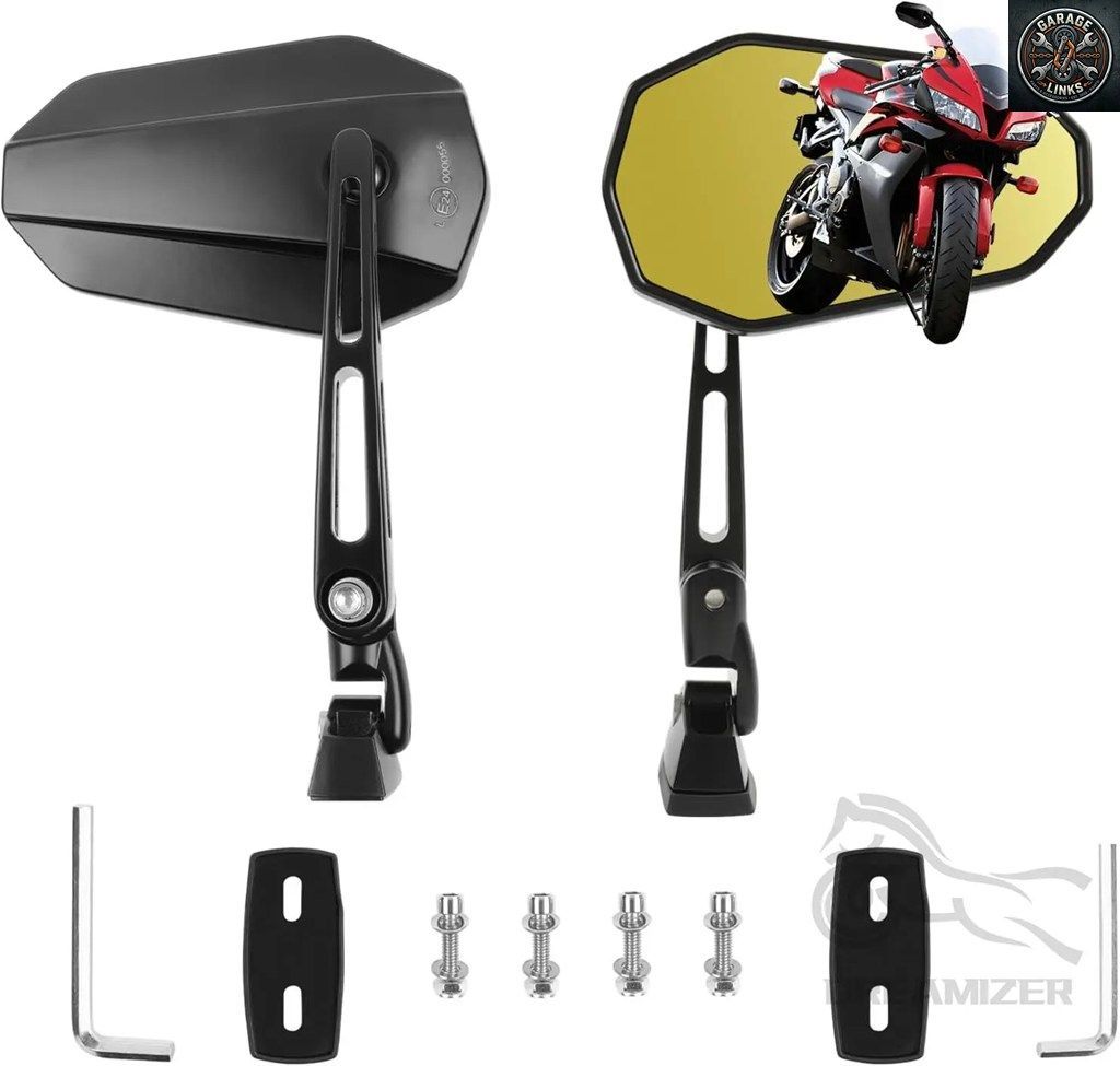 モーターサイクルレーシングミラー HONDA CBR600RR CBR1000RR CBR500R CBR300R HAYABUSA 750 1000 YAMAHA R6 R6S 9,302円