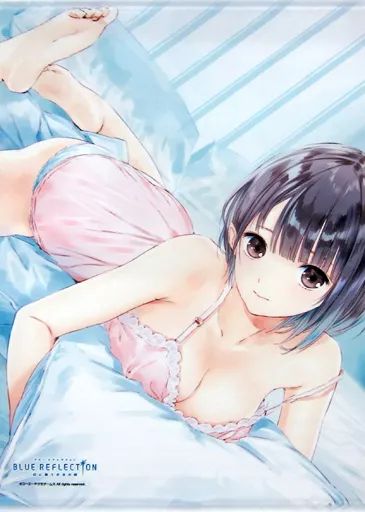 【中古】タペストリー 白井日菜子 復刻描き下ろしB2タペストリー 「BLUE REFLECTION 幻に舞う少女の剣」 C94グッズ