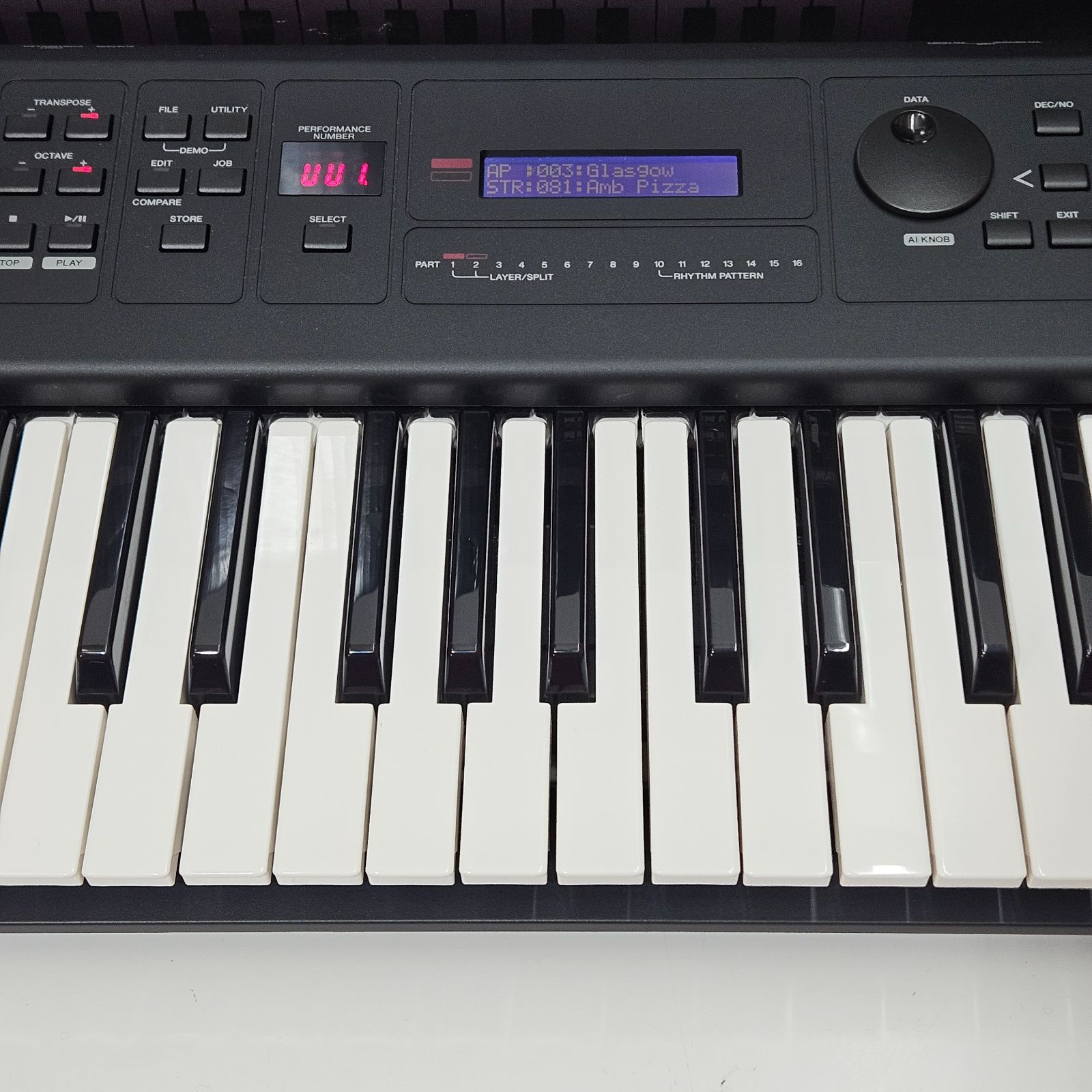 美品】ヤマハ YAMAHA MX49 49鍵 軽量コンパクト シンセサイザー 箱付き