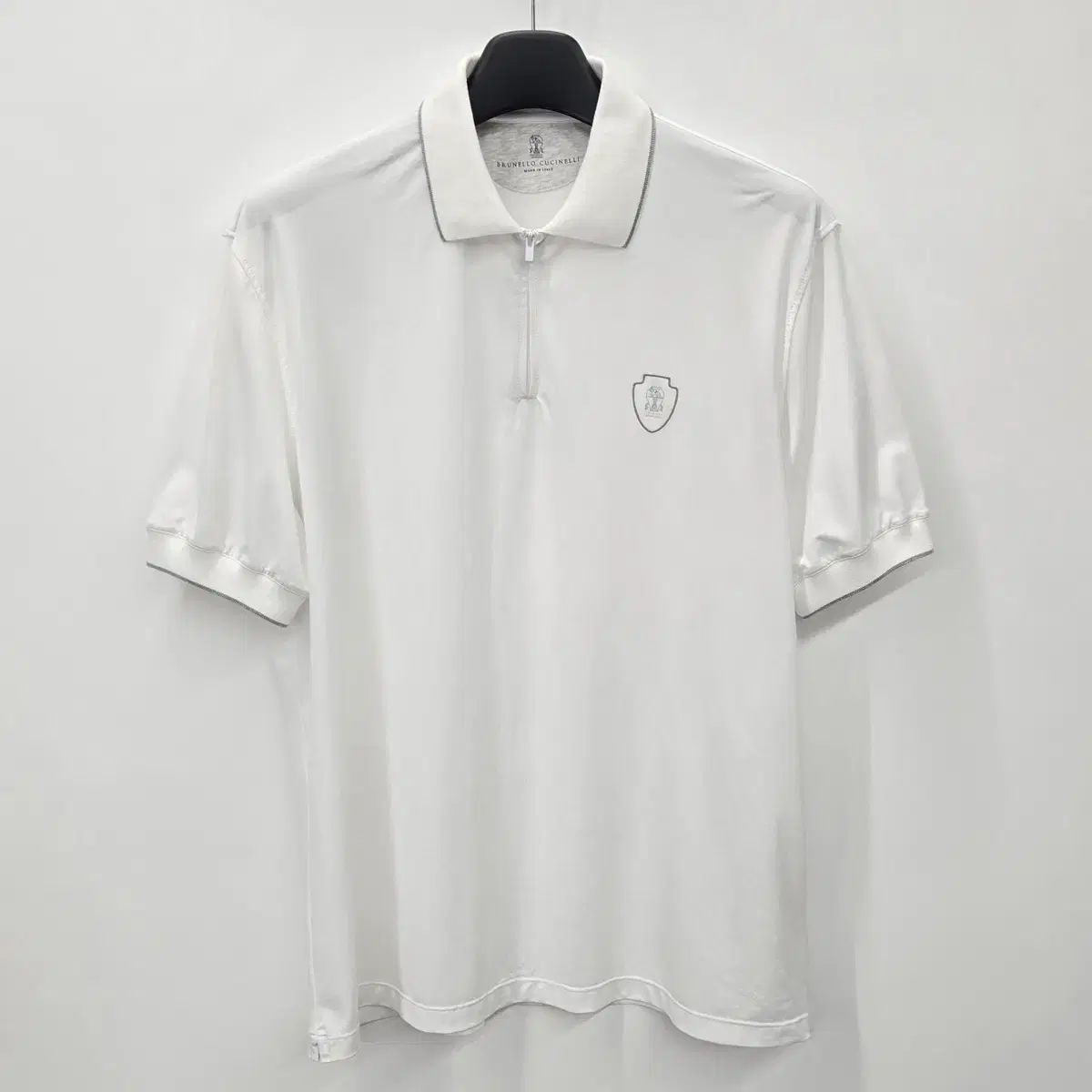 { XL } ブルネロクチネリ ハーフジップ ポロシャツ