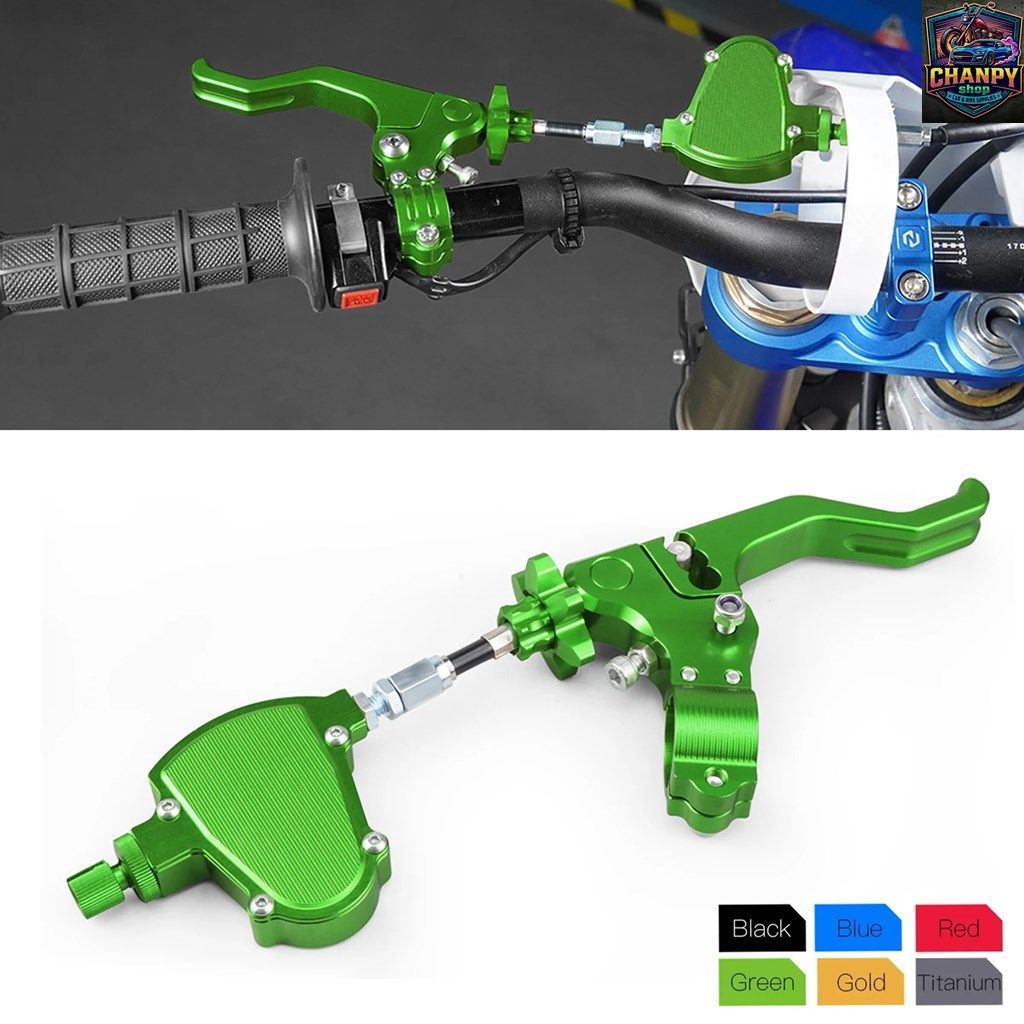 カワサキ KX125 KX250 KX250F KX450F KDX 125 250 KLX125 KLX250 Z650 Z750 Z900 Z800 Z1000 7/8インチ スタントクラッチプルケーブルレバ