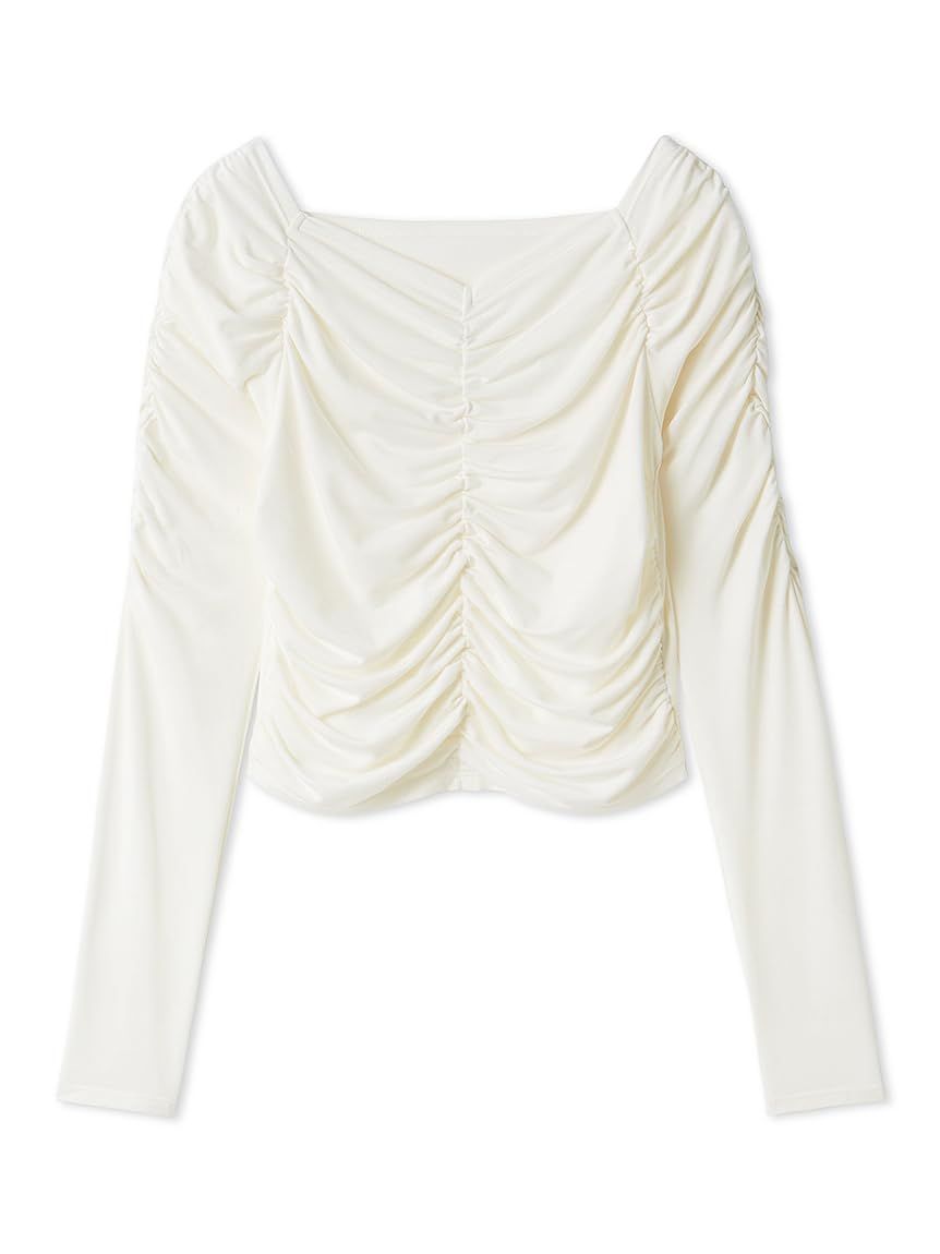 新品 [スナイデル] ギャザーカットプルオーバー SWCT261207 レディース WHT Free Size