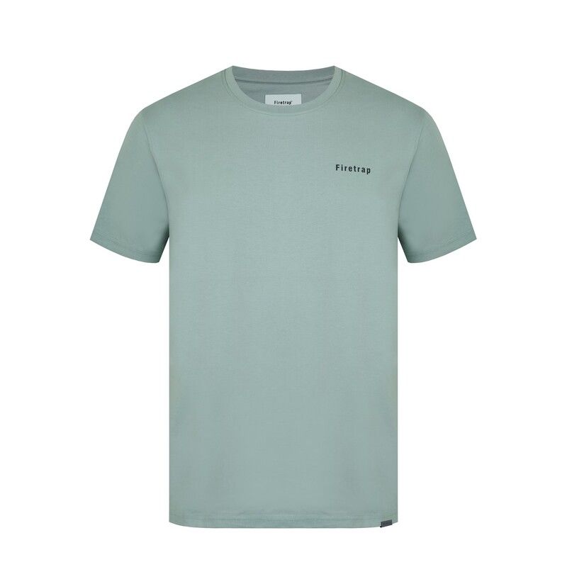 ファイヤートラップ メンズ トップス シャツ Firetrap Trek T Shirt Mens Sage セージ