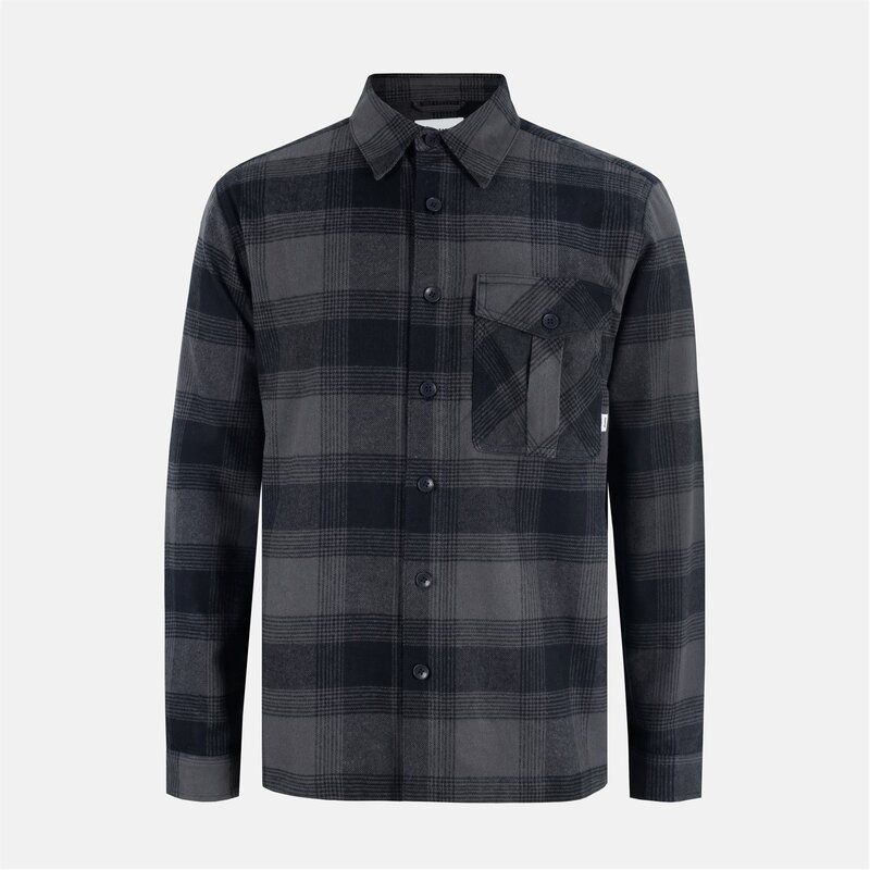 ファイヤートラップ メンズ トップス シャツ Firetrap Anthm Shirt Sn54 Black ブラック