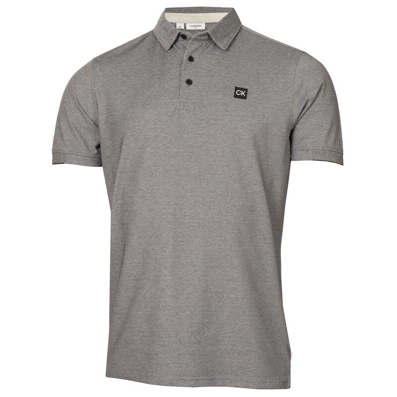 カルバンクラインゴルフ メンズ トップス シャツ Calvin Klein Golf G Ox Pique Sn99 Black ブラック