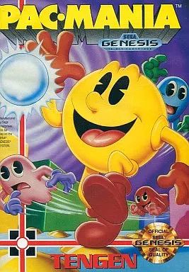 【中古】ジェネシスソフト(海外版メガドライブ) GENESIS版 PAC-MANIA パックマニア