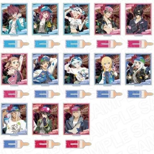 【新品】雑貨 【BOX】テイルズ オブ シリーズ オーロラアクリルスタンド 2019 ver. B