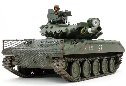 【中古】プラモデル 1/16 アメリカ空挺戦車 M551 シェリダン 「ビッグタンクシリーズ」 ディスプレイモデル [36213]