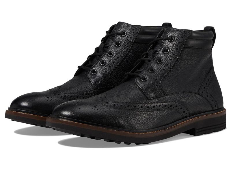 ノンブッシュ メンズ シューズ ブーツ・レインブーツ ウィングチップ レザー Nunn Bush Odell 20 Wingtip Dress Casual Chukka Leather Boot B