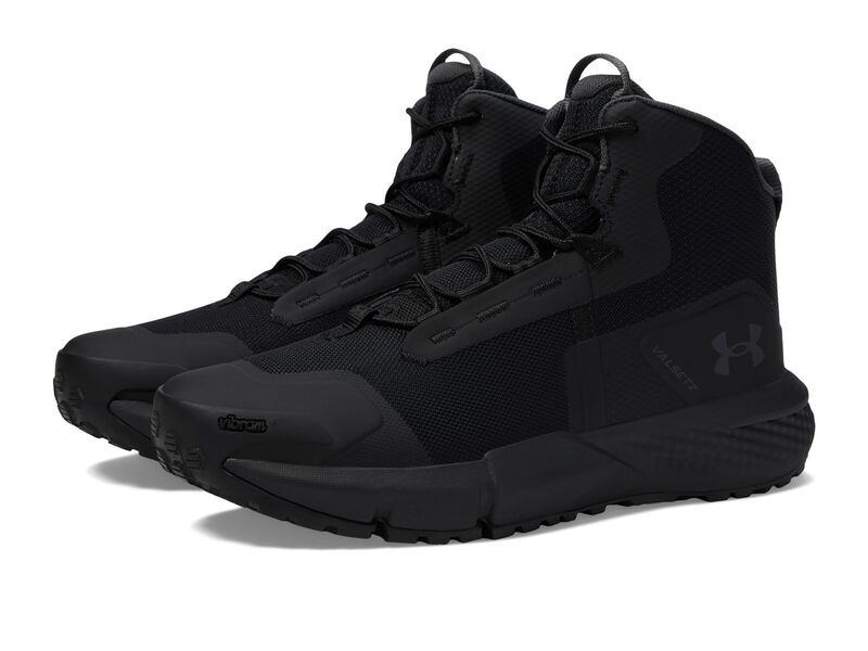 アンダーアーマー メンズ シューズ ブーツ・レインブーツ Under Armour Charged Valsetz Mid BlackBlackJet ブラック