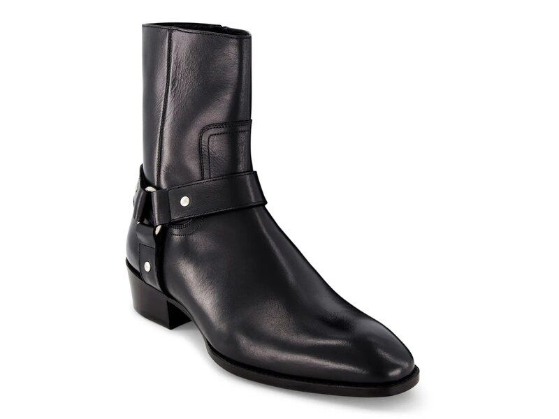 アンソニー ヴィア メンズ シューズ ブーツ・レインブーツ Anthony Veer Sloane Harness Boot Black ブラック
