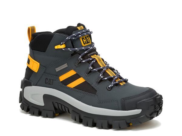 キャタピラー メンズ シューズ ブーツ・レインブーツ Caterpillar Invader Mid Vent Composite Toe Work Boot Mens Black ブラック
