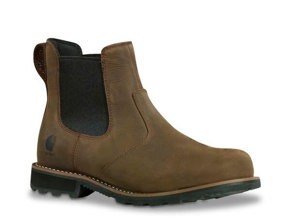 カーハート メンズ シューズ ブーツ・レインブーツ チェルシーブーツ チェルシー ブーツ Carhartt Frontier Soft Toe Work Chelsea Boot Mens Dark