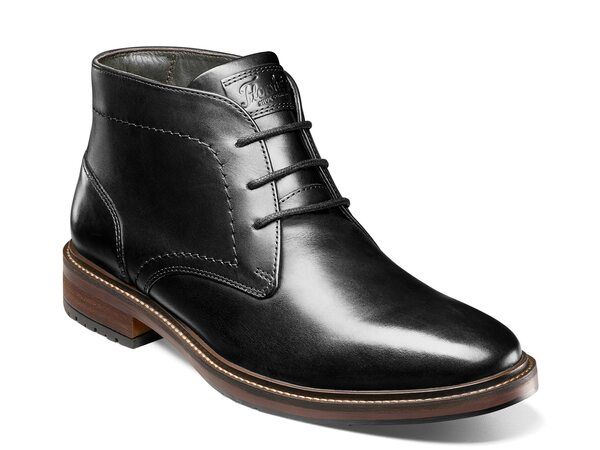フローシャイム メンズ シューズ ブーツ・レインブーツ Florsheim Forge Plain Toe Chukka Boot Black ブラック