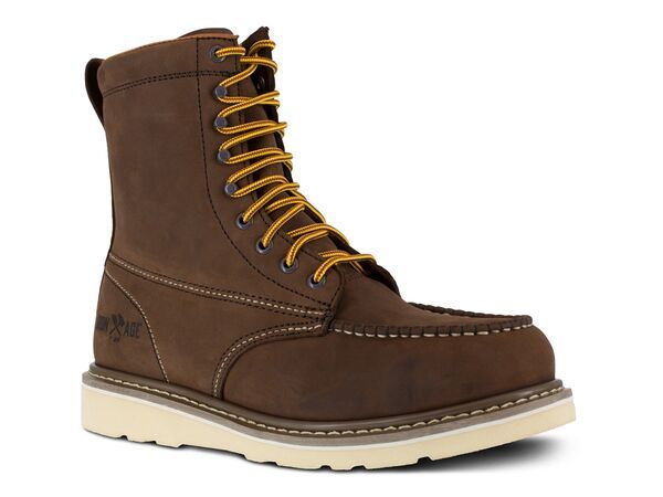 アイロンエイジ メンズ シューズ ブーツ・レインブーツ Tシャツ トール ブーツ Iron Age Reinforcer Tall Steel Toe Work Boot Dark Brown ブラウ