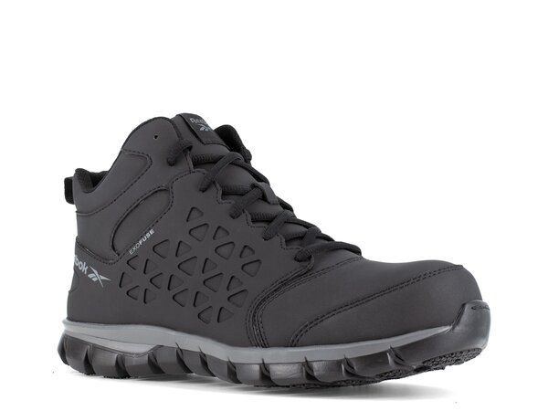 リーボック メンズ シューズ ブーツ・レインブーツ Reebok Work Sublite Cushion Composite Toe Work Boot Mens Black ブラック