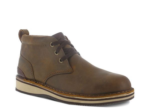 ロックポート メンズ シューズ ブーツ・レインブーツ Rockport Prestige Point Work Boot Light Brown Leather ブラウン